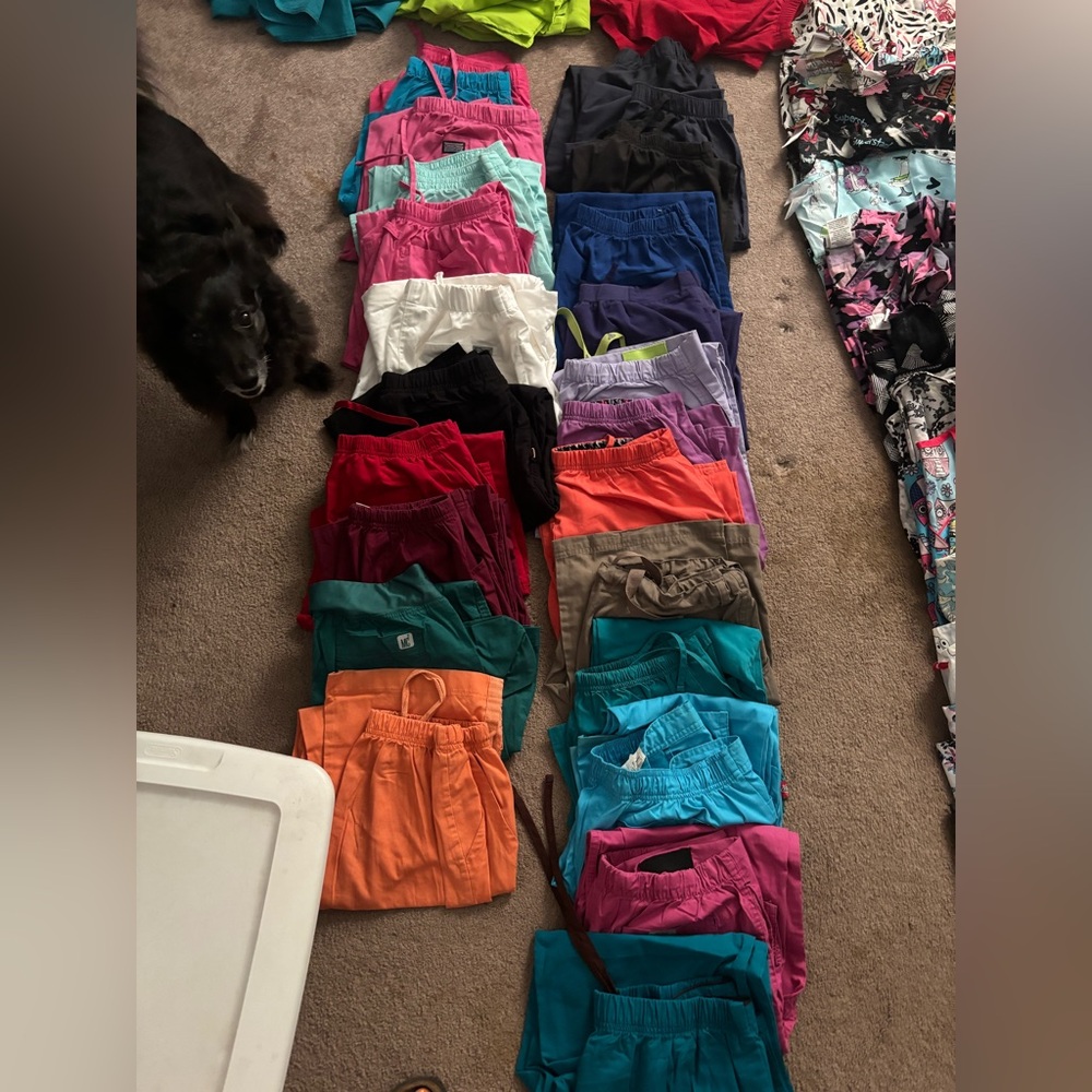 Colorful Patterned Scrubs! - Picture 2 of 5
